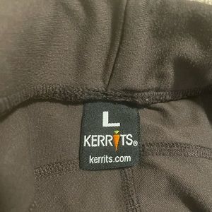 Kerrits size L riding tights in brown.